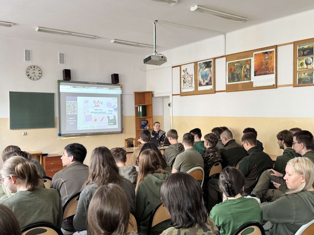 Warsztaty edukacyjne "Akcja menstruacja"
