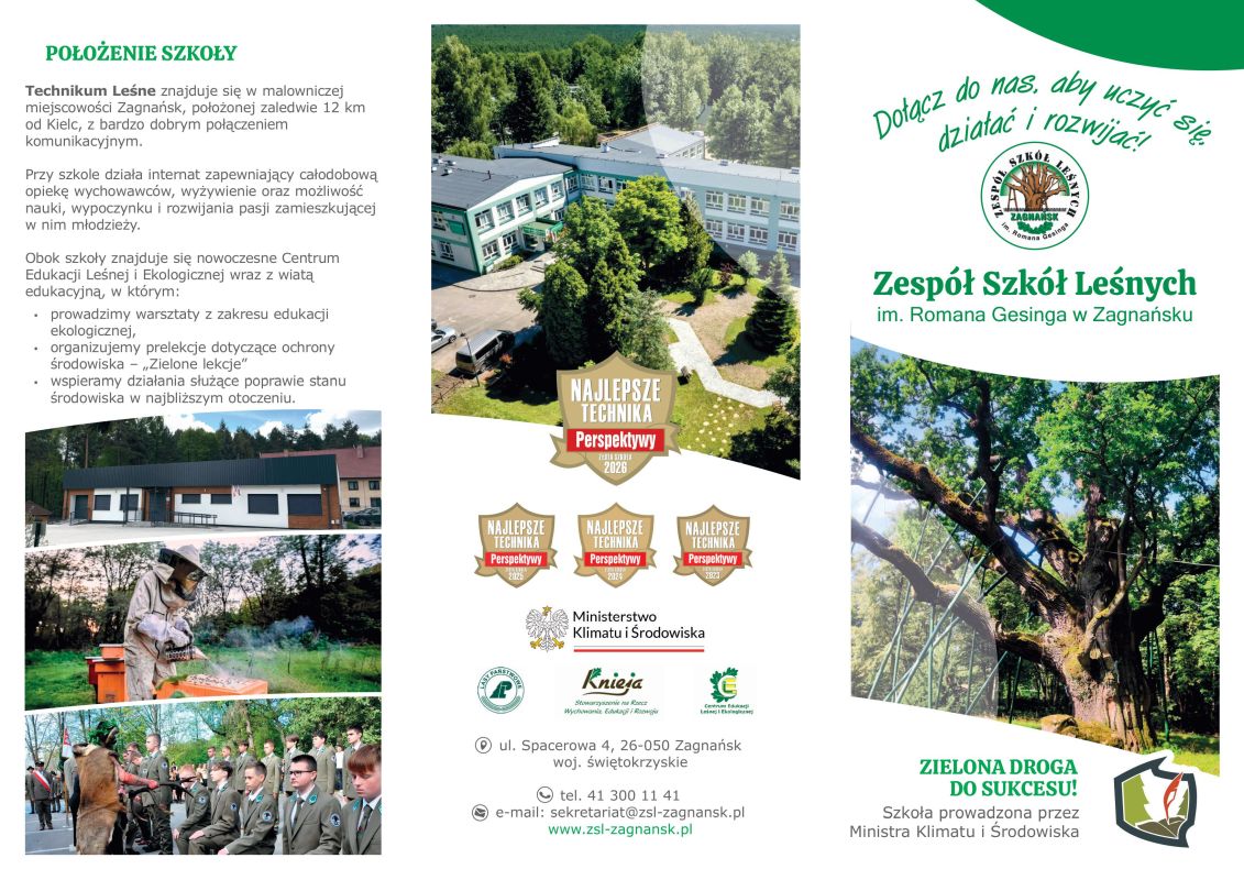 ZSL rekrutacja 2026 2027 plakat A3 POZIOM 5