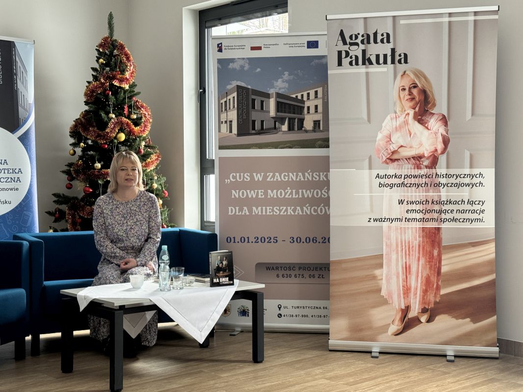 Spotkanie autorskie z Agatą Pakułą