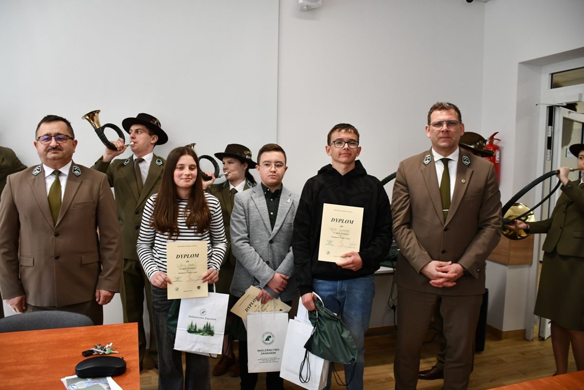 Młodzi przyrodnicy w akcji! Finał Konkursu Wiedzy Leśnej w Zespole Szkół Leśnych w Zagnańsku