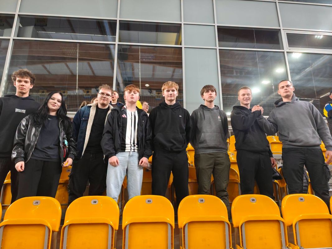 Szkolny Fun Club na meczu Industrii Kielce! 