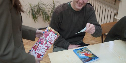 2014-12-17 Szlachetna paczka od uczniów TL w Zagnańsku