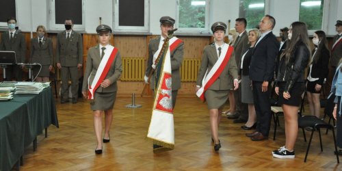 01-09-2020 Wyjątkowy 1 września 2020 r. w Zespole Szkół Leśnych w Zagnańsku