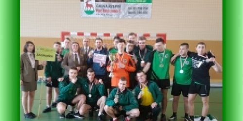 14-03-2019 Drużyna ZSL w Zagnańsku wicemistrzem Polski Szkół Leśnych w Piłce Ręcznej